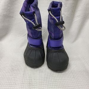 Columbia girls snow boots, size 8T